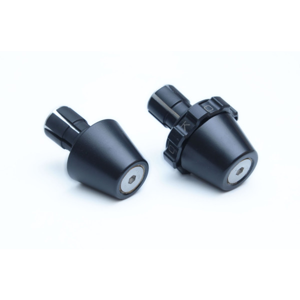 Kaoko Kaoko Throttle Stabilizer for the Kawasaki Vulcan Cruisers; Classic models, 900 Classic & Custom - (incl. matching left hand side Bar-End Weight : Torpedo shape : black finish : for 3/4” (19mm) ID handlebars)